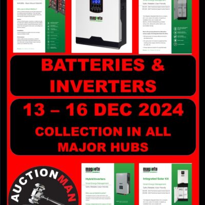 High-Quality Inverters and Batteries Clearance Sale!!